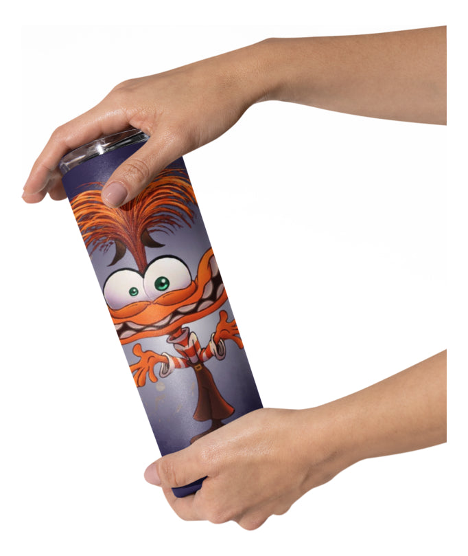Termo Botella Térmica Inside Out 2 Ansiedad Pelicula