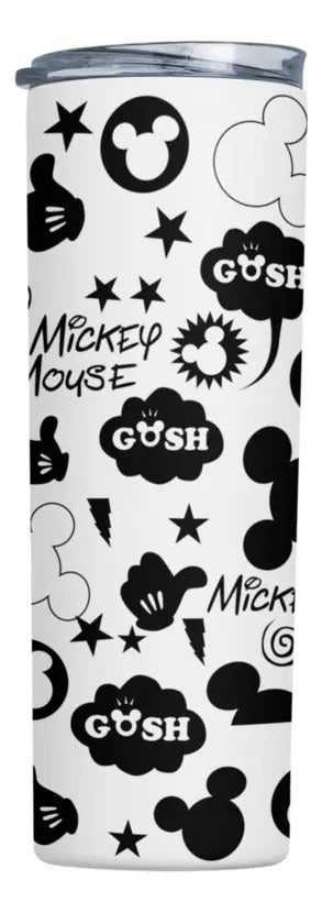 Termo Botella Térmica Acero Inoxidable Mickey Mouse Retro