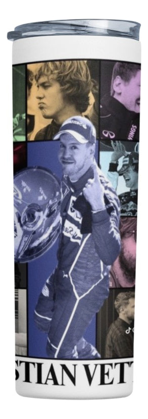Termo Botella Térmica F1 Auto Sebastian Vettel Formula 1