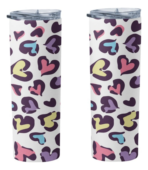 Termo Botella Térmica Acero Inoxidable 600 Ml Corazón