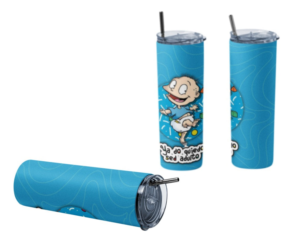 Termo Botella Térmica Rugrats Aventura Pañales Tommy Pickles