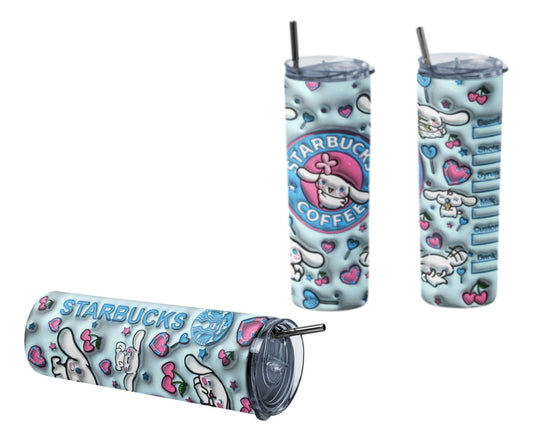 Termo Botella Térmica Tumbler Cinnamoroll Hello Kitty