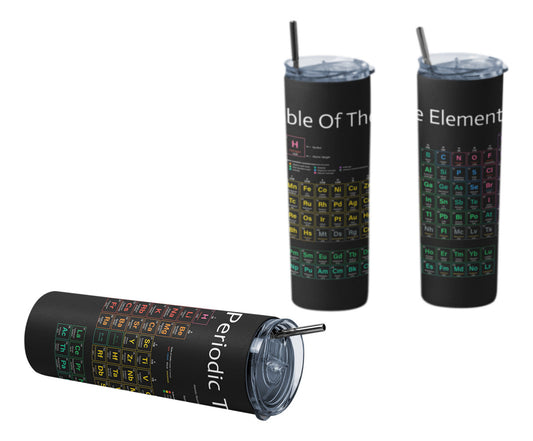 Termo Botella Térmica Mug Tabla Periodica Quimica Ho