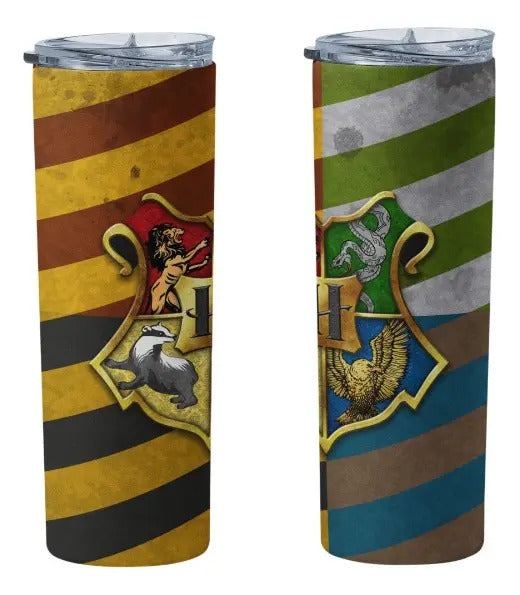 Termo Botella Térmica Harry Potter Hogwarts Las Cuatro Casas