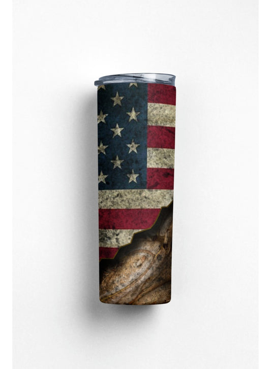 Termo Botella Térmica De Acero Inoxidable Ee.uu Bandera