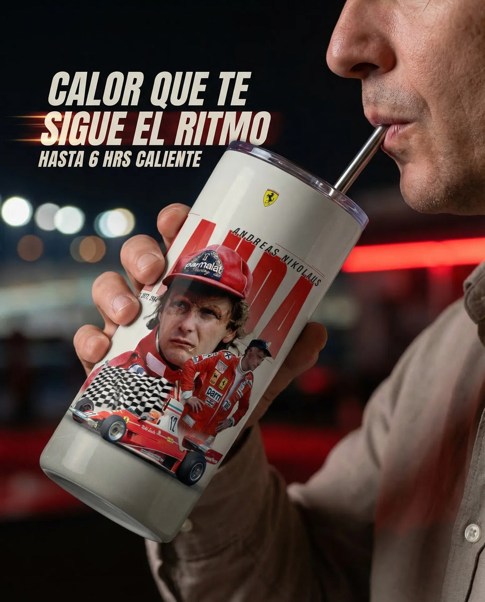 Termo Botella Térmica Nike Laudas F1 Piloto Formula 1