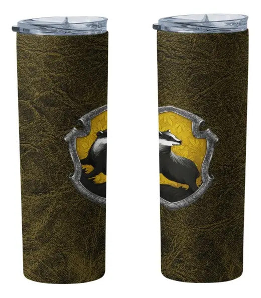 Termo Botella Térmica Harry Potter Hogwarts Hufflepuff Tejón