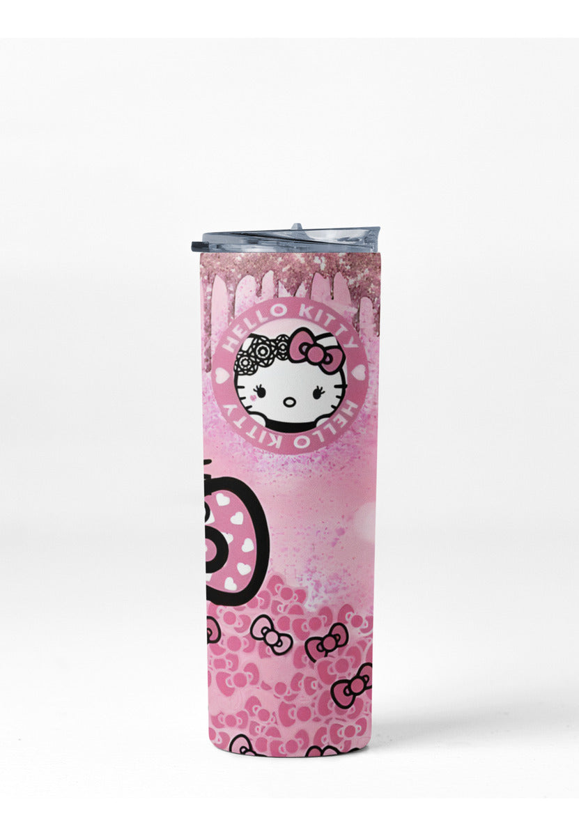 Termo Botella Térmica Tumbler Hello Kitty Rosa