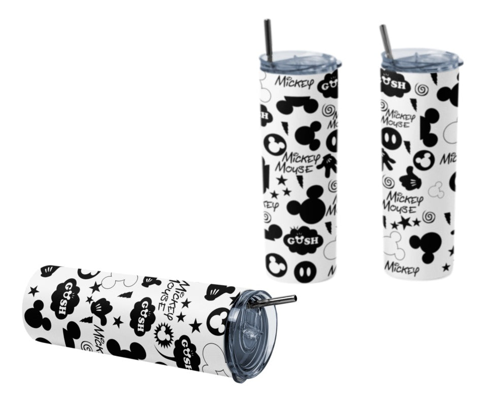 Termo Botella Térmica Acero Inoxidable Mickey Mouse Retro