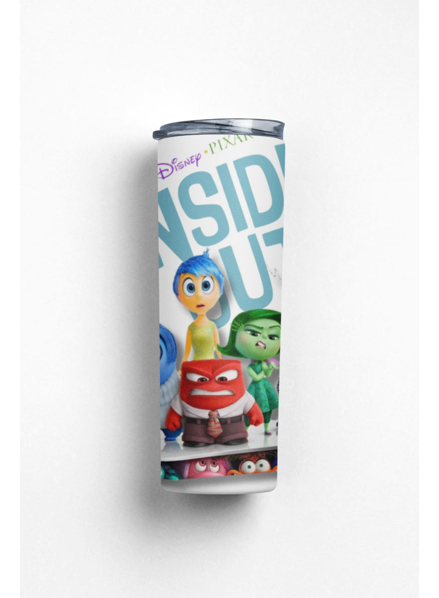 Termo Botella Térmica Inside Out 2 Pelicula Dibujo Animado