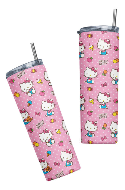 Termo Botella Térmica Tumbler Hello Kitty Collage