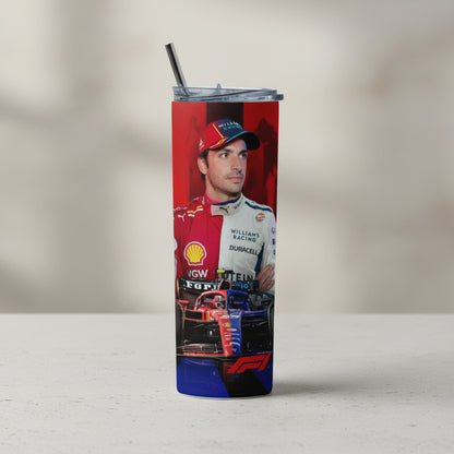 Termo Botella Térmica F1 Auto Carlos Sainz Formula 1 Carrera