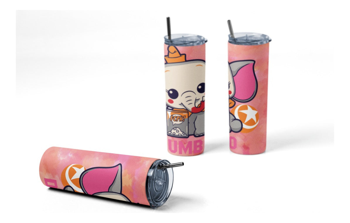 Termo Botella Térmica De Acero Inoxidable Baby Dumbo 600ml