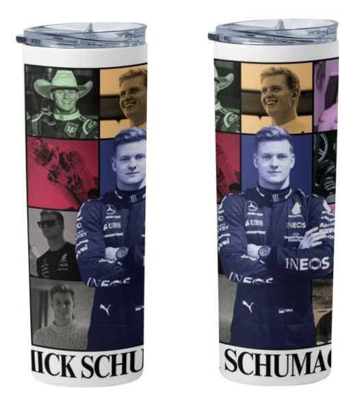 Termo Botella Térmica F1 Auto Mick Schumacher Formula 1