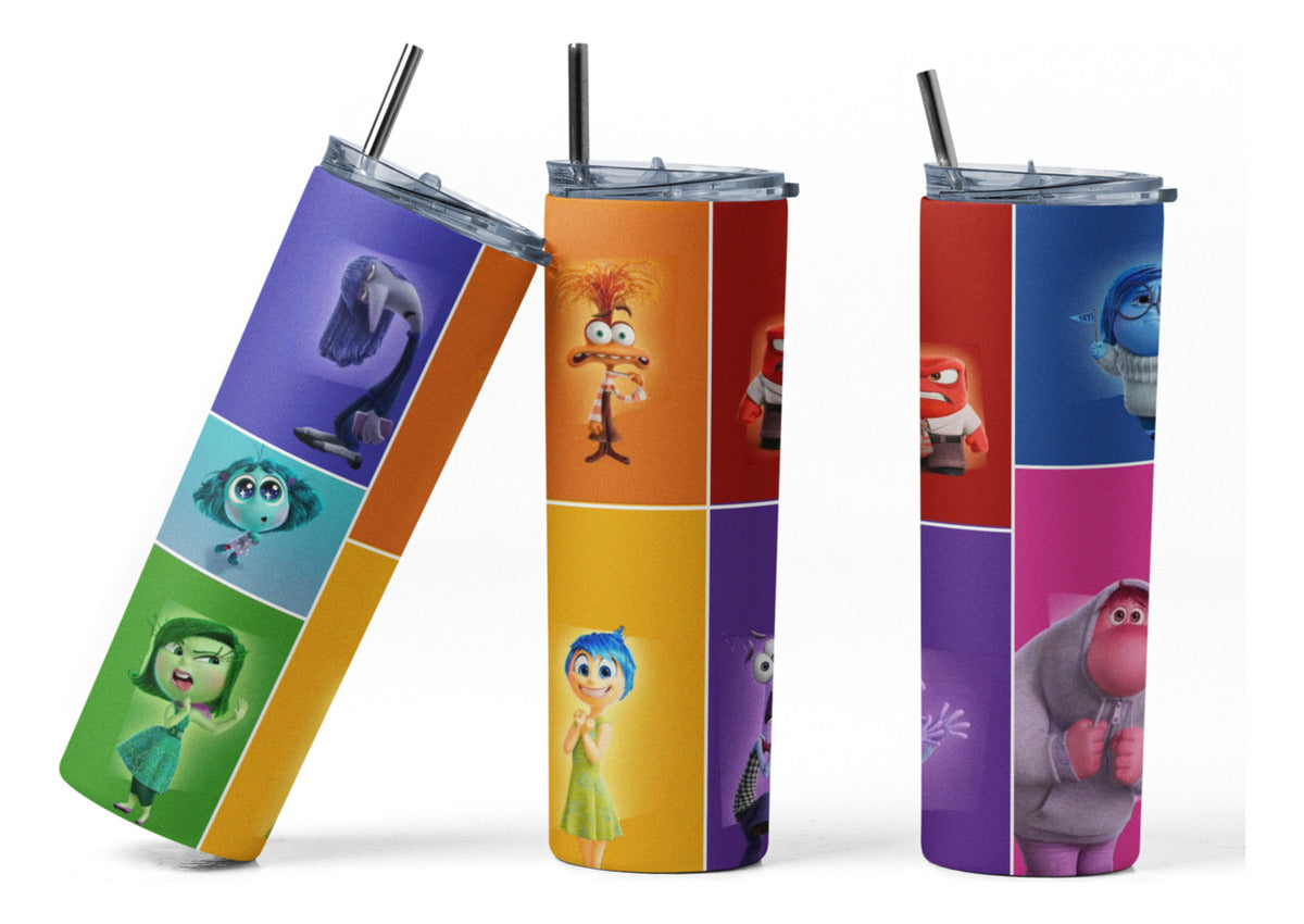 Termo Botella Térmica Intensamente 2 Dibujo Animado Pelicula