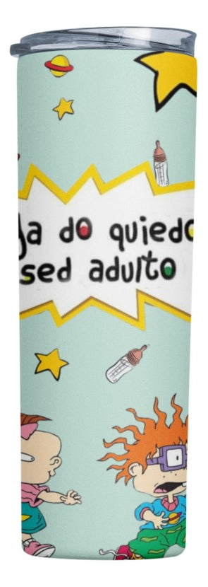 Termo Botella Térmica Rugrats Ya Do Quiedo Sed Adulto
