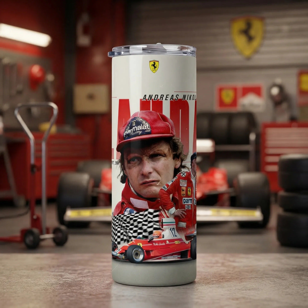 Termo Botella Térmica Nike Laudas F1 Piloto Formula 1