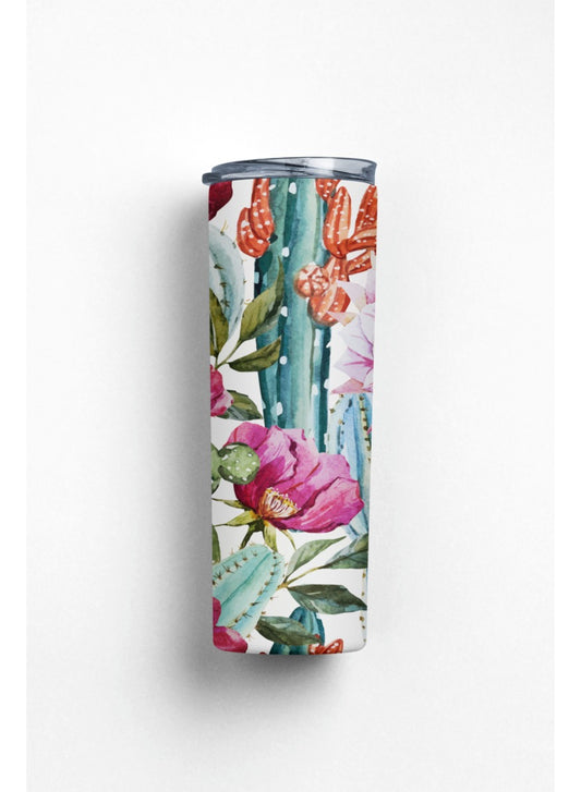 Termo Botella Térmica De Acero Inoxidable Flores Femenino
