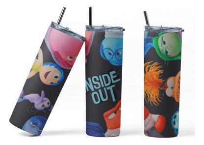 Termo Botella Térmica Inside Out 2 Dibujo Animado Pelicula