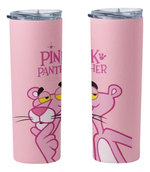 Termo Botella Térmica Pantera Rosa Animación Clasico