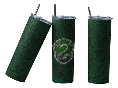 Termo Botella Térmica Harry Potter Casa Slytherin Serpiente