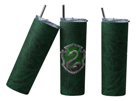Termo Botella Térmica Harry Potter Casa Slytherin Serpiente