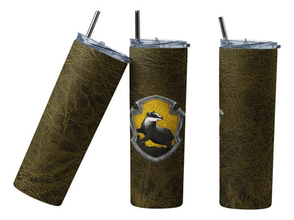 Termo Botella Térmica Harry Potter Hogwarts Hufflepuff Tejón