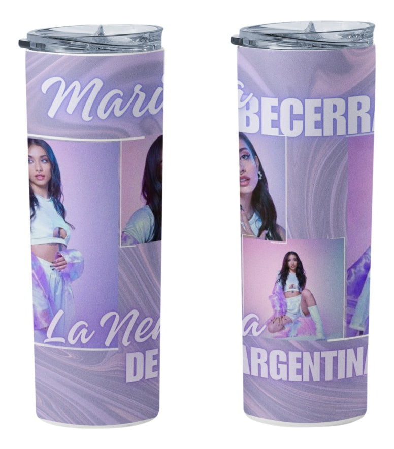 María Becerra Termo Botella La Nena Argentina Térmica