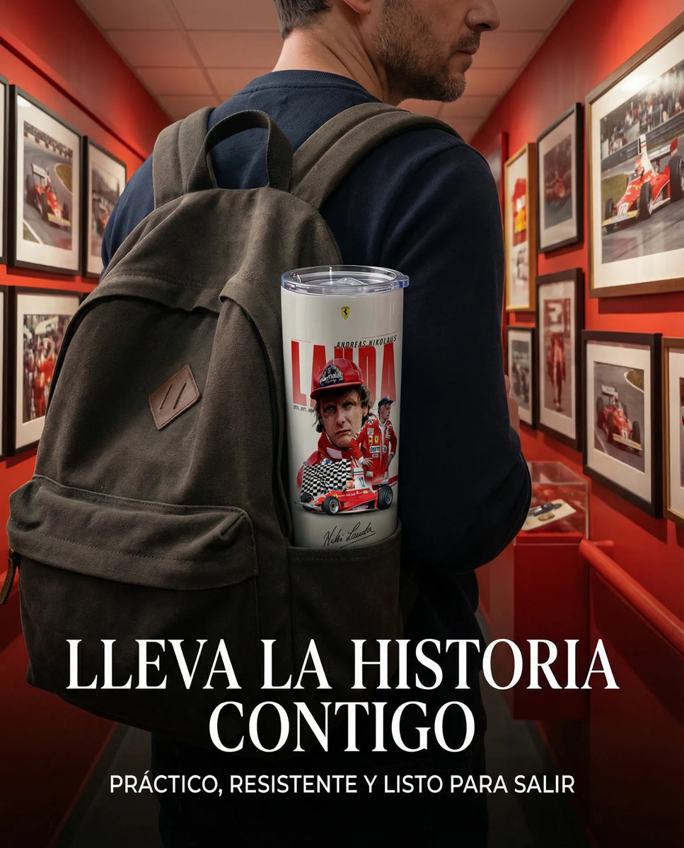 Termo Botella Térmica Nike Laudas F1 Piloto Formula 1