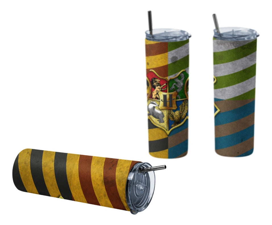 Termo Botella Térmica Harry Potter Hogwarts Las Cuatro Casas