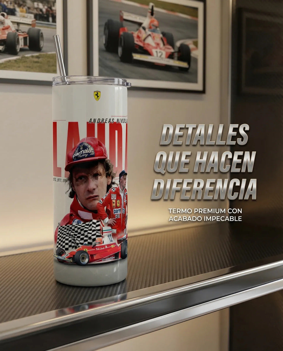 Termo Botella Térmica Nike Laudas F1 Piloto Formula 1