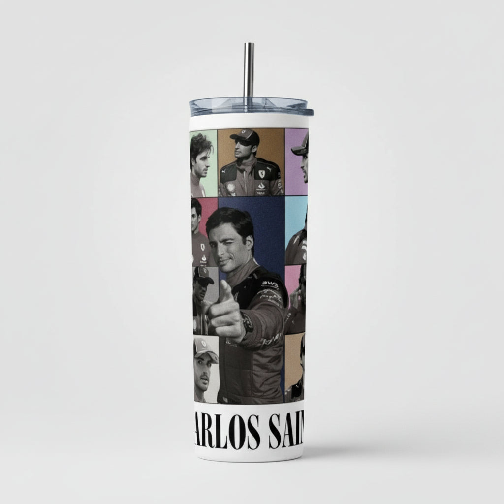 Termo Botella Térmica F1 Auto Carlos Sainz Formula 1 Carrera