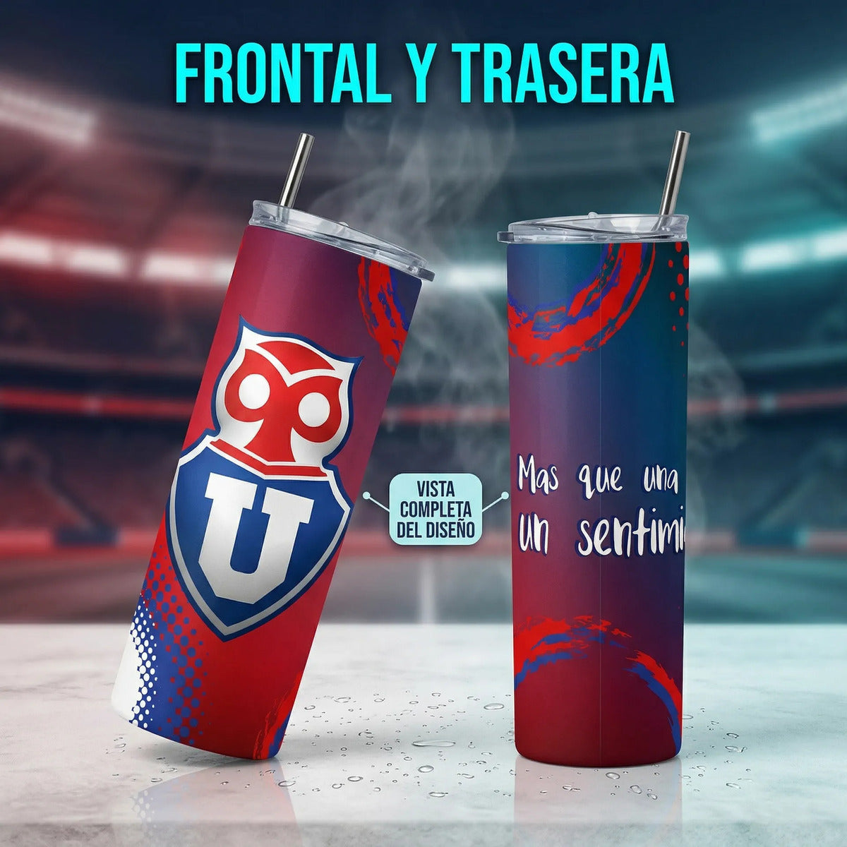 Termo Botella Térmica Club Universidad Chile Fanático