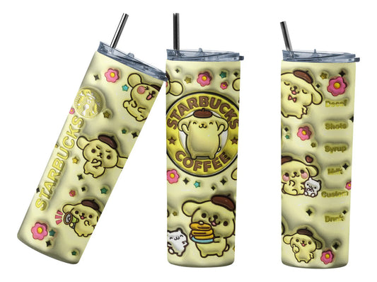 Termo Botella Térmica Tumbler Pompompurin Hello Kitty
