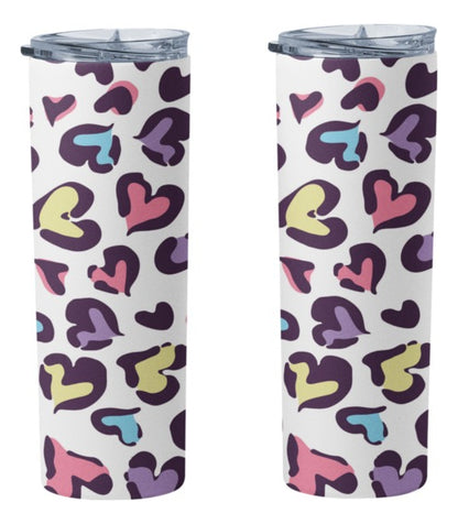Termo Botella Térmica Acero Inoxidable 600 Ml Corazón