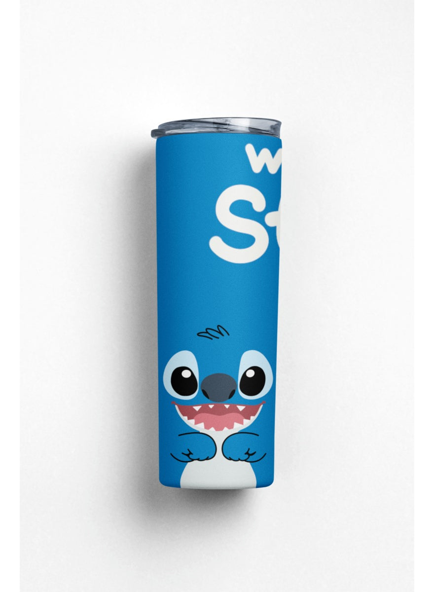 Termo Botella Agua Terminca Acero Inoxidable Stitch We Love