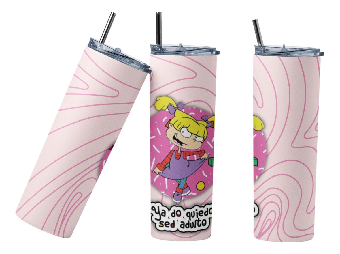 Termo Botella Térmica Rugrats Infantil Angélica Pickles