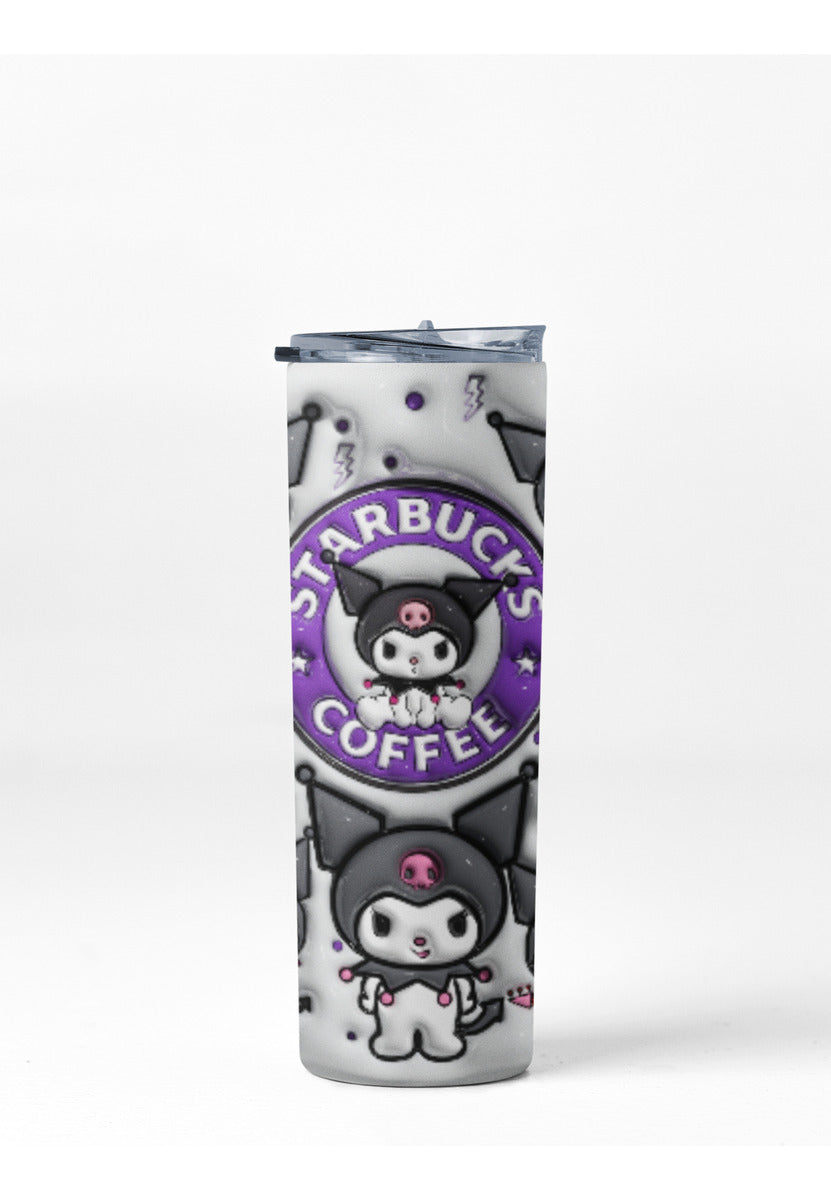 Termo Botella Térmica Tumbler Kuromi 2 Hello Kitty