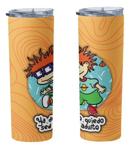 Termo Botella Térmica Rugrats Infantil Carlitos Baldosa