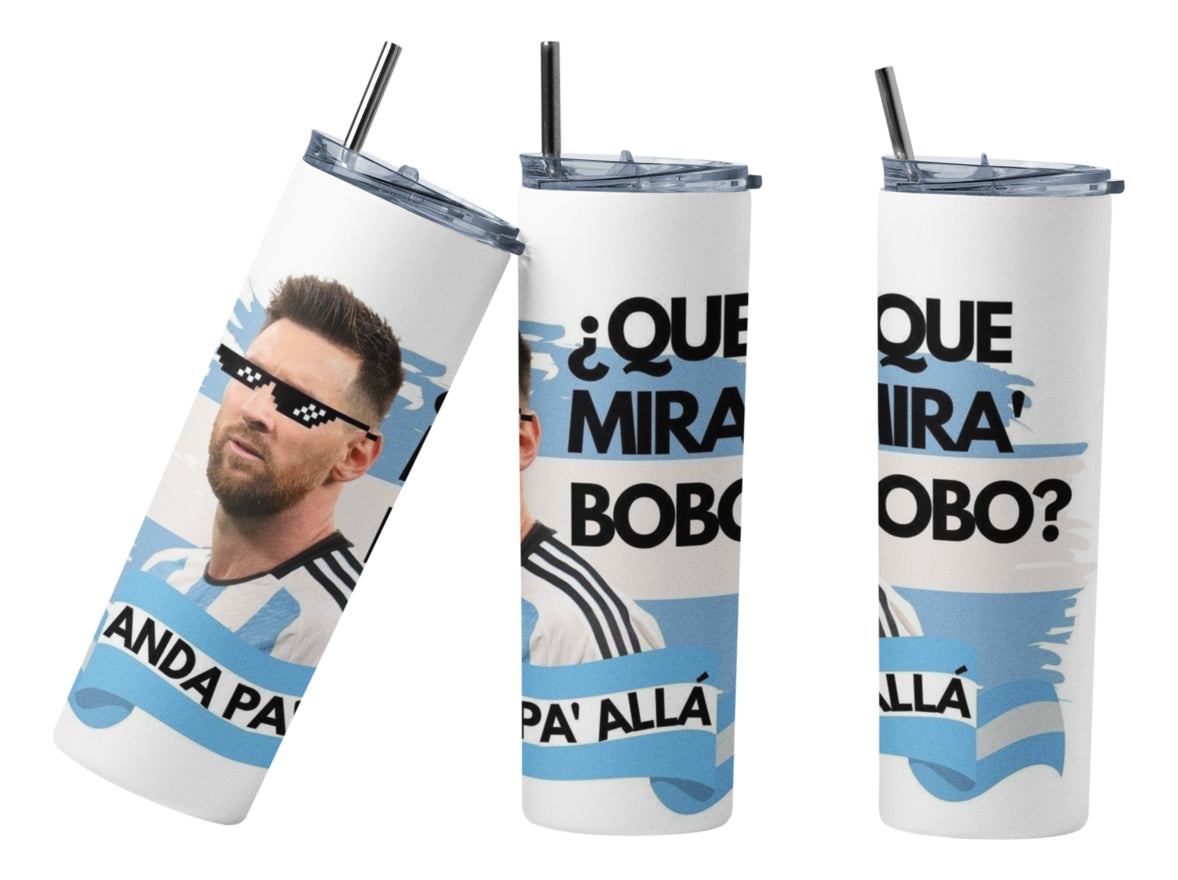 Termo Botella Terminca Que Mira Bobo Messi Argentina