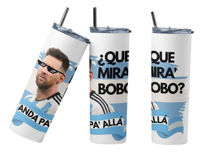 Termo Botella Terminca Que Mira Bobo Messi Argentina