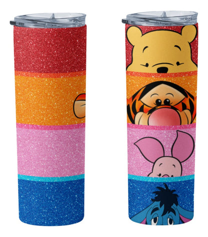 Termo Botella Térmica Winnie De Pooh Y Piglet Tigger Igor