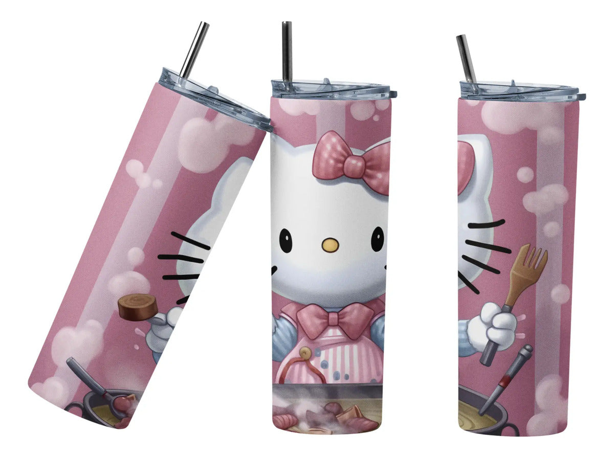 Termo Botella Térmica Tumbler Hello Kitty Cocina