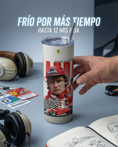 Termo Botella Térmica Nike Laudas F1 Piloto Formula 1