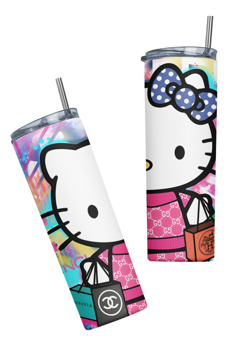 Termo Botella Térmica Tumbler Hello Kitty Shopping