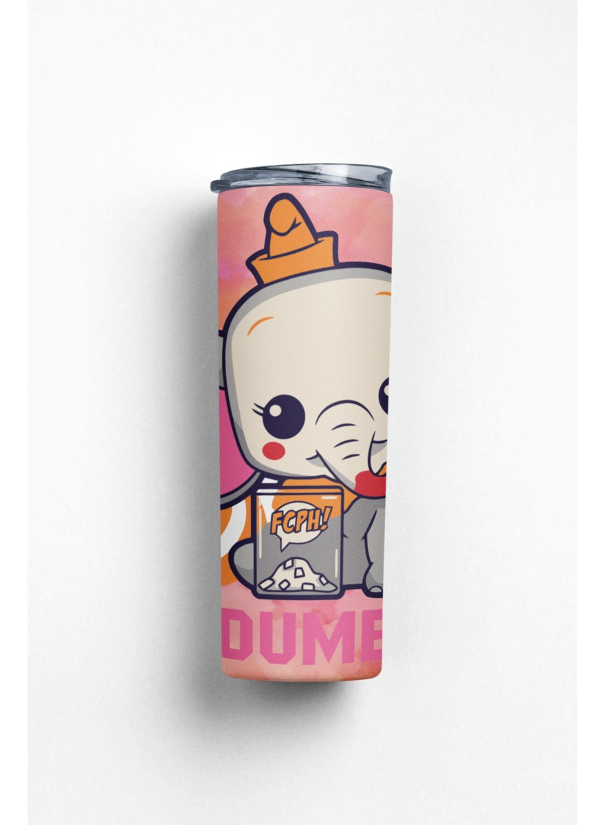 Termo Botella Térmica De Acero Inoxidable Baby Dumbo 600ml