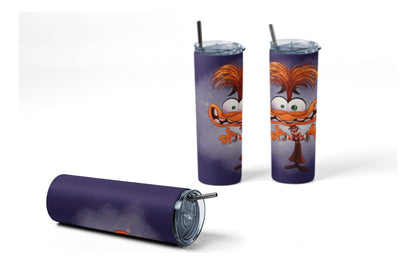 Termo Botella Térmica Inside Out 2 Ansiedad Pelicula