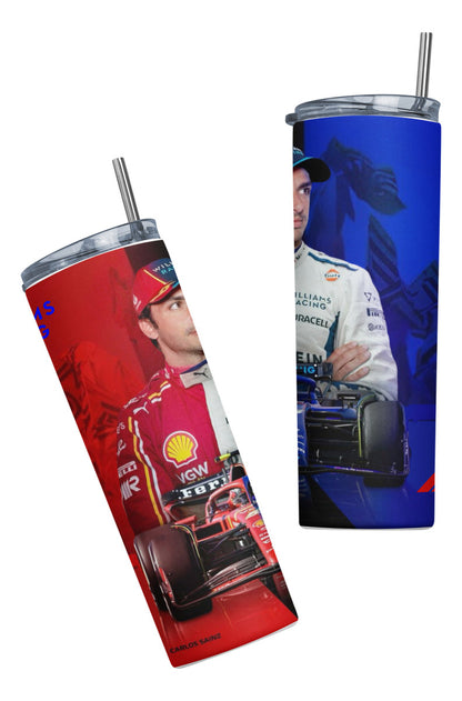 Termo Botella Térmica F1 Auto Carlos Sainz Formula 1 Carrera