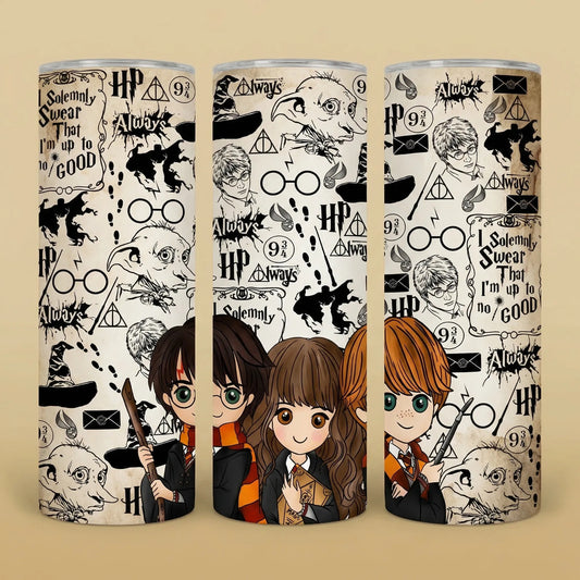 Termo Botella Térmica Harry Potter, Hermione Ron