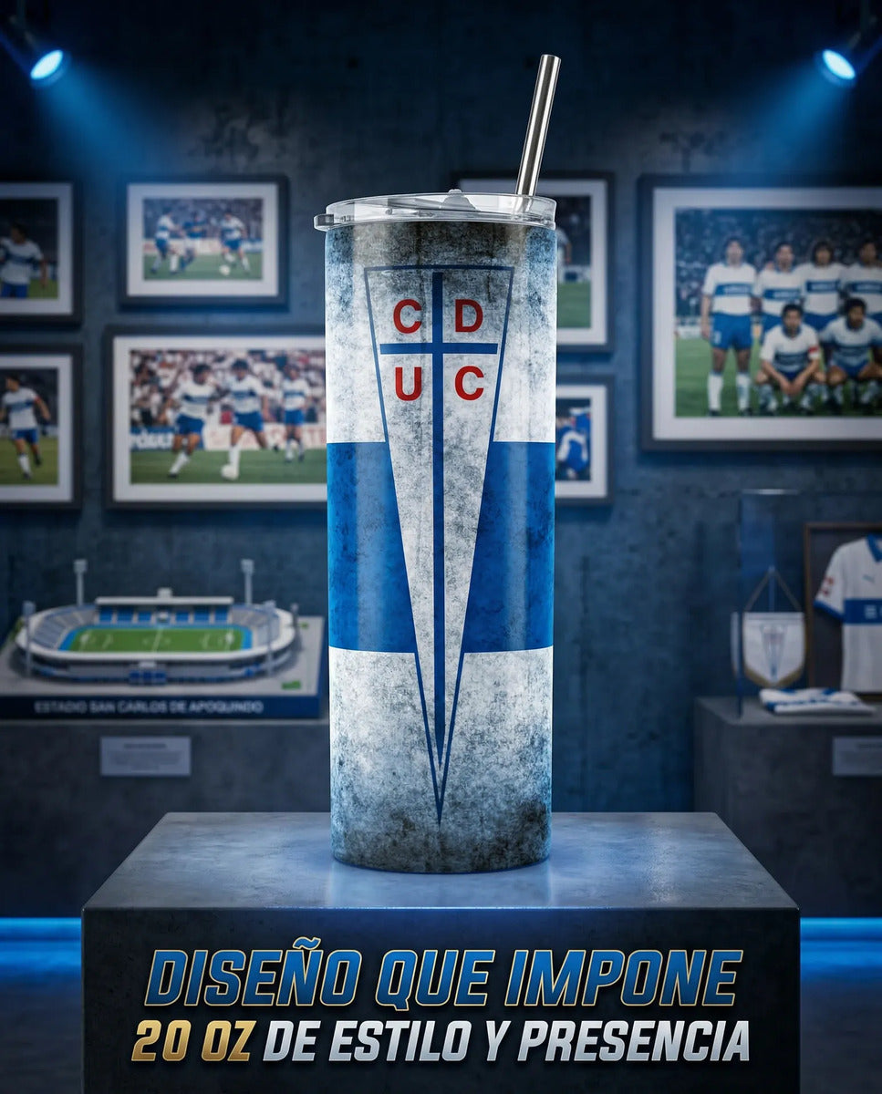 Termo Botella Térmica De Universidad Católica Fanático Uc